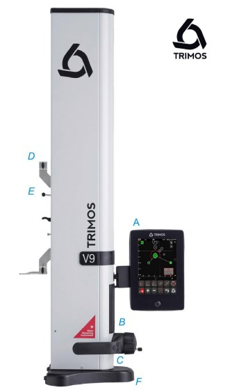 TRIMOS丹青測高儀，高度儀V9 超高精度